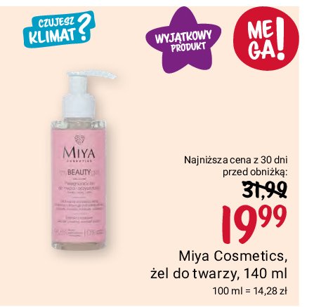 Żel do higieny intymnej z olejkiem malin Miya myintimategel promocja