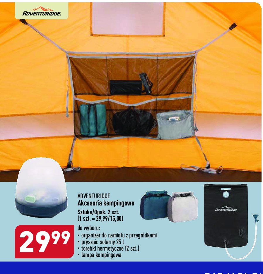 Torebki hermetyczne ADVENTURIDGE promocja