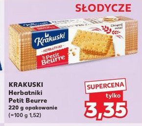 Herbatniki Krakuski petit beurre Krakuski bahlsen promocja