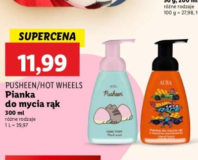 Pianka do mycia r膮k Pusheen promocja