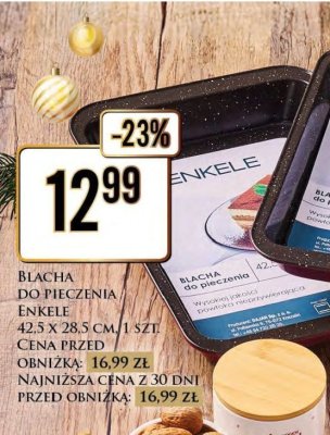 Blacha do pieczenia 42,5x28,5 cm promocja w Dino