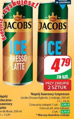 Napój kawowy classic JACOBS ICE PRESSO promocja