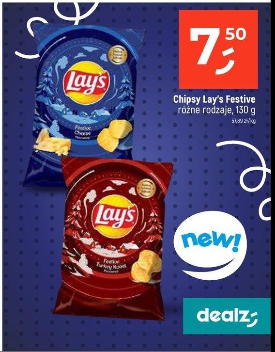 Chipsy festive turkey roast Lay's promocja