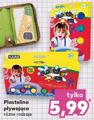 Plastelina p艂ywaj膮ca Nara promocja