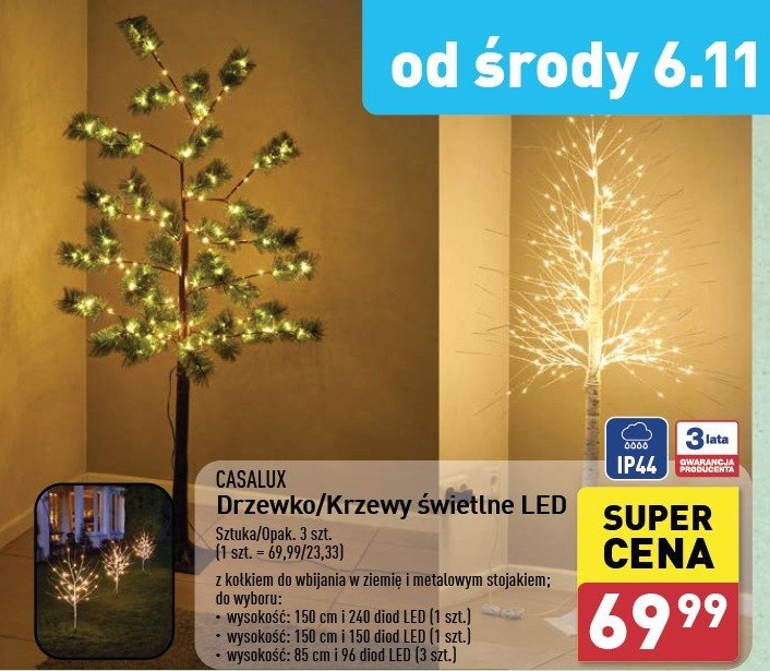 Drzewko 150 led 150 cm Casalux promocja