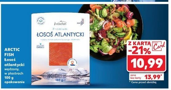 Łosoś atlantycki wędzony na zimno Arctic fish promocja