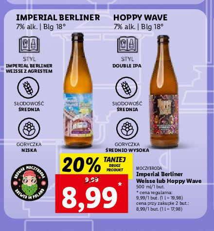 Piwo Moczybroda imperial berliner promocja