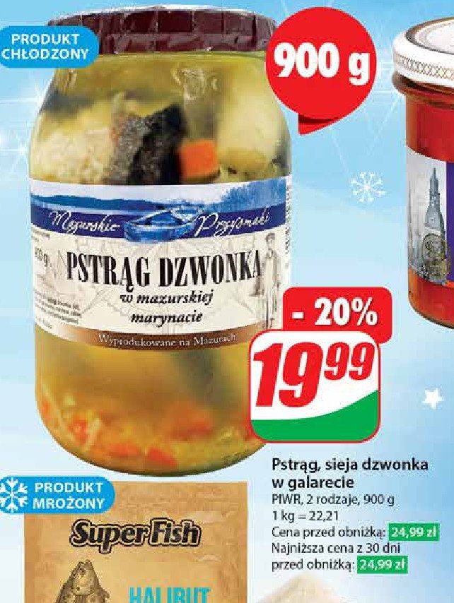 Sieja w galarecie Mazurskie przysmaki promocja