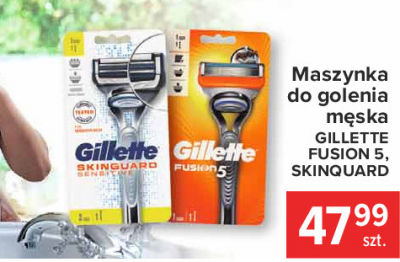 Maszynka do golenia + 1 wkład Gillette skinguard promocja