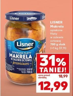 Makrela opiekana w zalewie octowej Lisner promocja