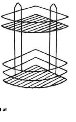 Półka narożna dwupoziomowa promocja w PSB Mrówka