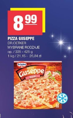 Pizza Guseppe Dr. Oetker wybrane rodzaje promocja w SPAR