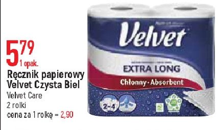Ręcznik papierowy chłonny Velvet extra long promocje