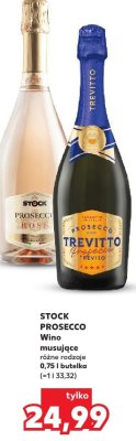 Wino musujące STOCK PROSECCO różne rodzaje 0,75 l promocja w Kaufland