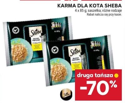 Karma dla kota Sheba promocja w Stokrotka
