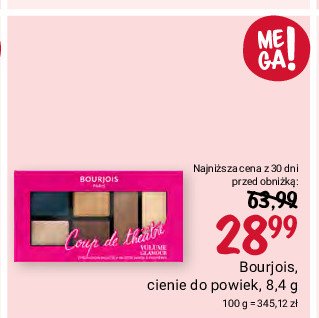 Cienie do powiek 001 coup de coeur BOURJOIS VOLUME GLAMOUR promocja