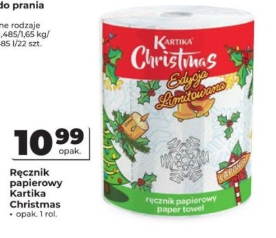 Ręcznik papierowy Kartika Christmas promocja w Odido