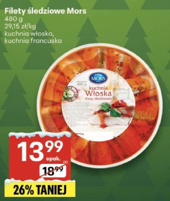 Filety śledziowe promocja w Delikatesy Centrum