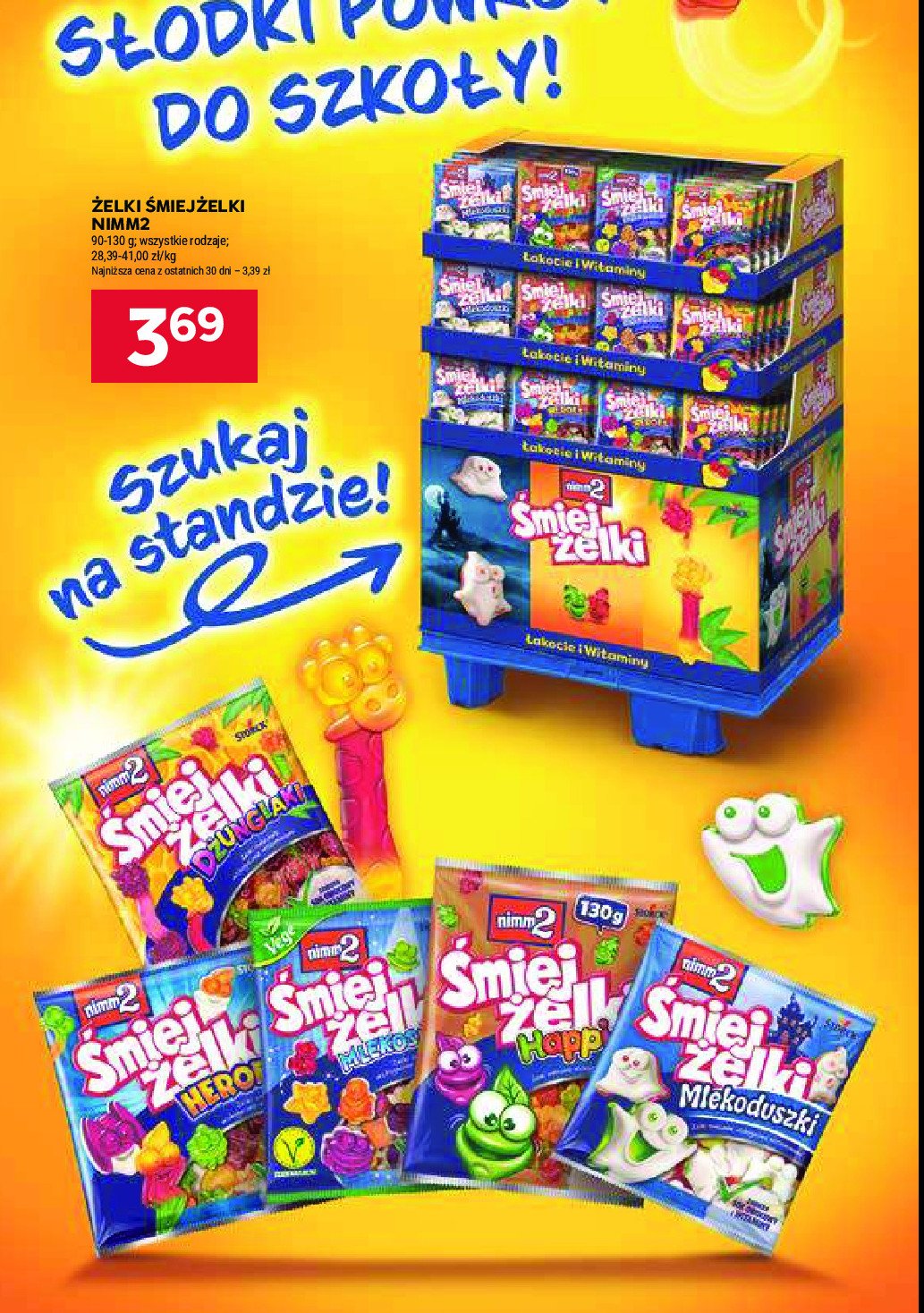 Żelki Nimm2 śmiejżelki mlekosmici promocja