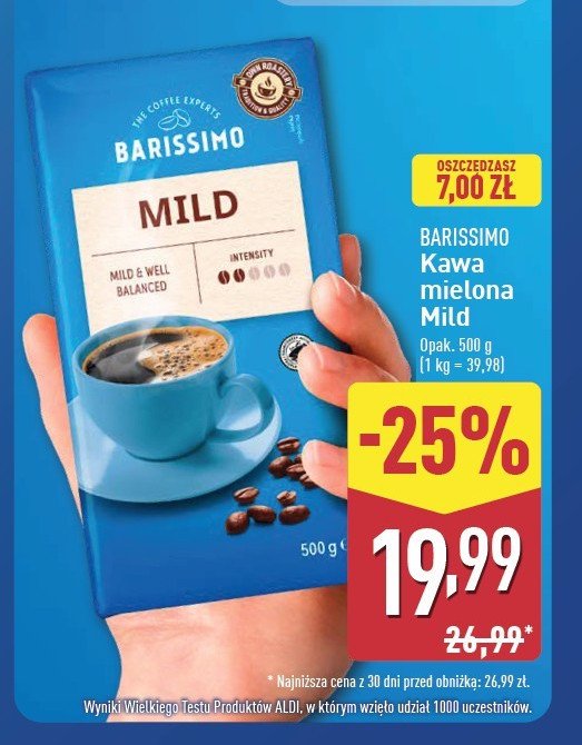 Kawa Barissimo mild promocja