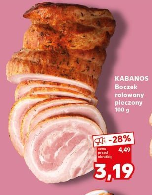 Boczek rolowany Kabanos promocja