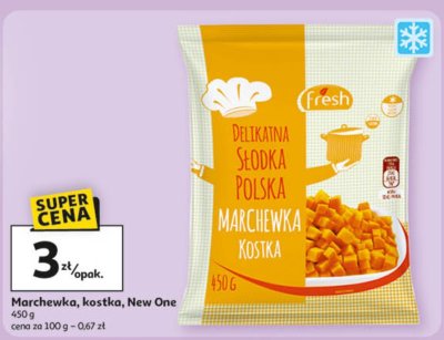 Marchewka kostka Fresh 450g promocja w Auchan