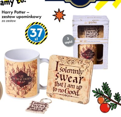 Harry Potter – zestaw upominkowy za zestaw promocja w Tedi