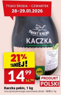 Kaczka pekin, 1 kg promocja w Twój Market