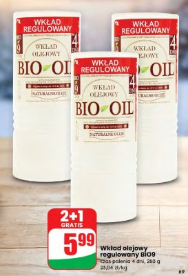 Wkład olejowy regulowany  promocja w Dino