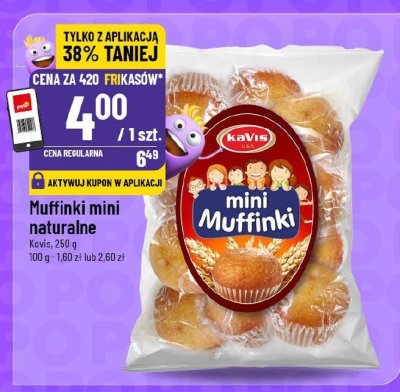 Muffinki mini naturalne Kavis promocja w POLOmarket