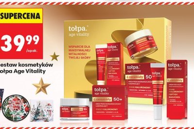 Zestaw kosmetyków Age Vitality promocja w Biedronka