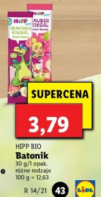 Baton owocowy winogrono-banan Hipp promocja