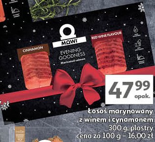 艁oso艣 marynowany z winem i cynamonem Mowi promocja