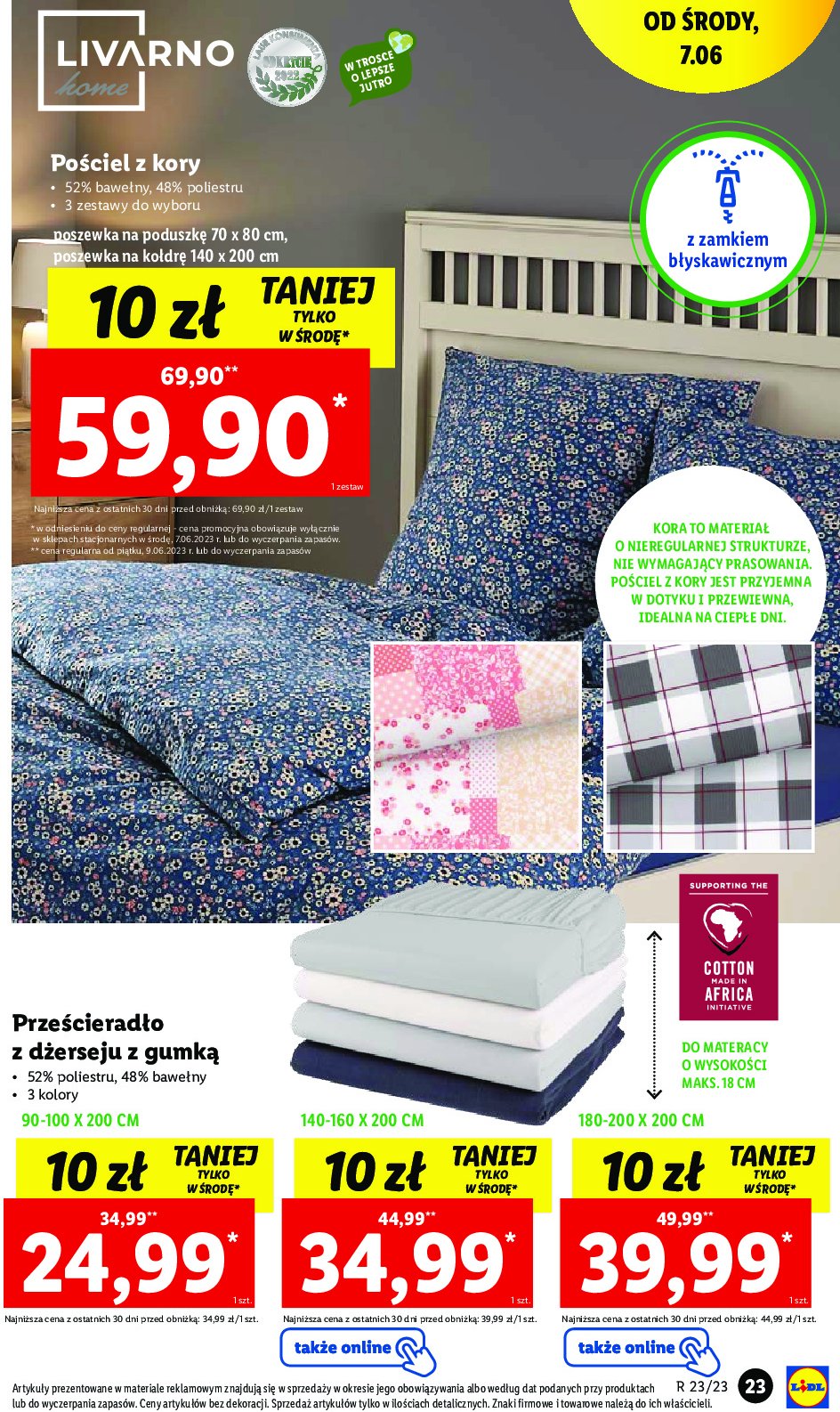 Prześcieradło z dżerseju z gumką 180-200 x 200 cm promocja