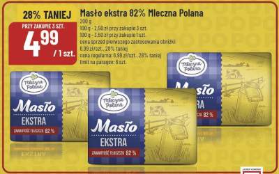 Masło promocja w POLOmarket