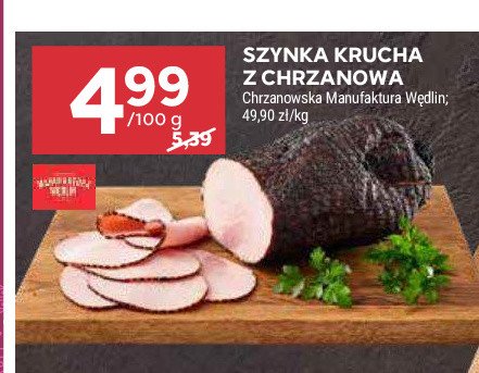 Szynka krucha z chrzanowa Chrzanowska manufaktura wędlin promocja