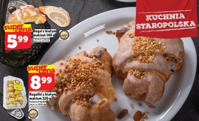 Rogal z białym makiem 140 g promocja w TOPAZ