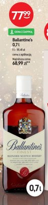 Whisky Ballantine's 0,7l promocja w Żabka