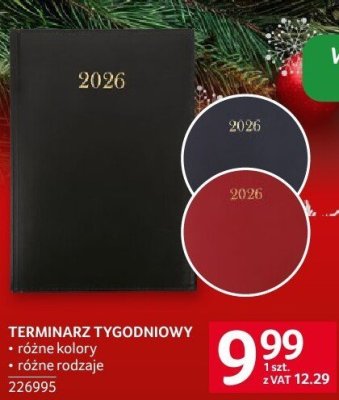 Terminarz tygodniowy promocja w Selgros