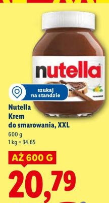 Krem do smarowania, XXL promocja w Lidl