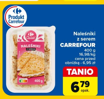 Naleśniki z serem Carrefour classic promocja