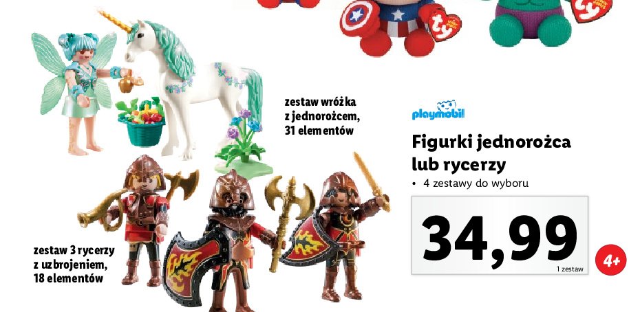 Zestaw wr贸偶ka z jednoro偶cem Playmobil promocja