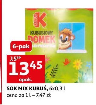 Soki marchwiowo-owocowe Kubu艣 promocja