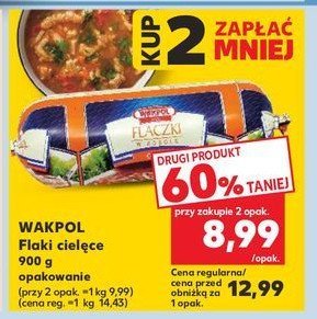 Flaki w rosole cielęce Wakpol promocja