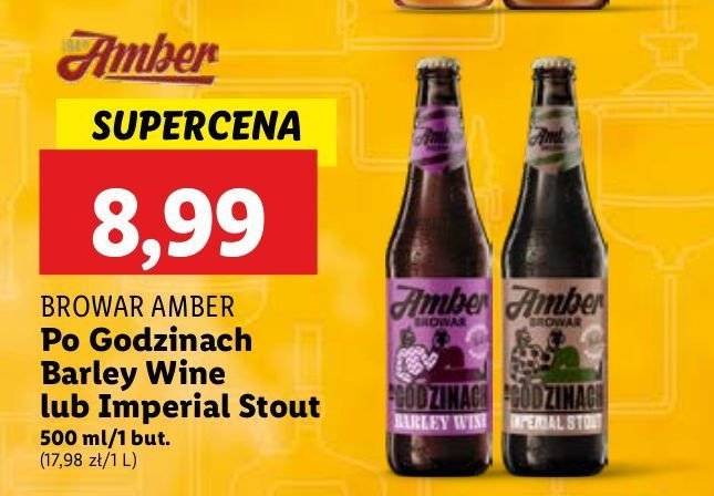 Piwo imperial stout Po godzinach promocja