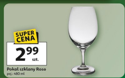 Pokal szklany Roso poj.: 480 ml promocja w Auchan