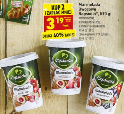 Marmolada truskawkowa Rapsodia promocja