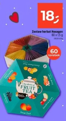 Zestaw herbat Hexagon promocja w Dealz