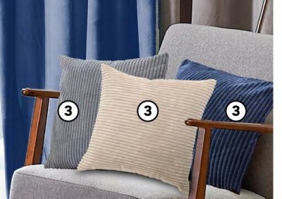 Poszewka na poduszkę promocja w Leroy Merlin