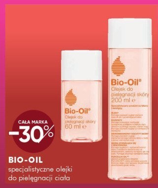 BIO-OIL specjalistyczne olejki do pielęgnacji ciała promocja w Super-Pharm
